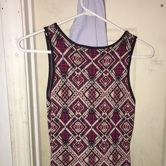 SOLD ON VINTED: Jealous Tomato Bodycon Fitted Patterned Dress Size Small - Picture 4 of 5